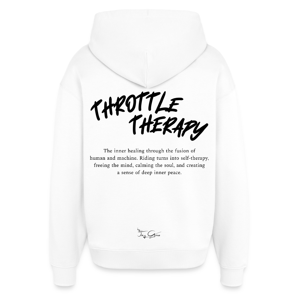 HOODIE V2 white | OVERSIZE - Weiß