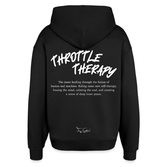 HOODIE V2 black | OVERSIZE - Schwarz