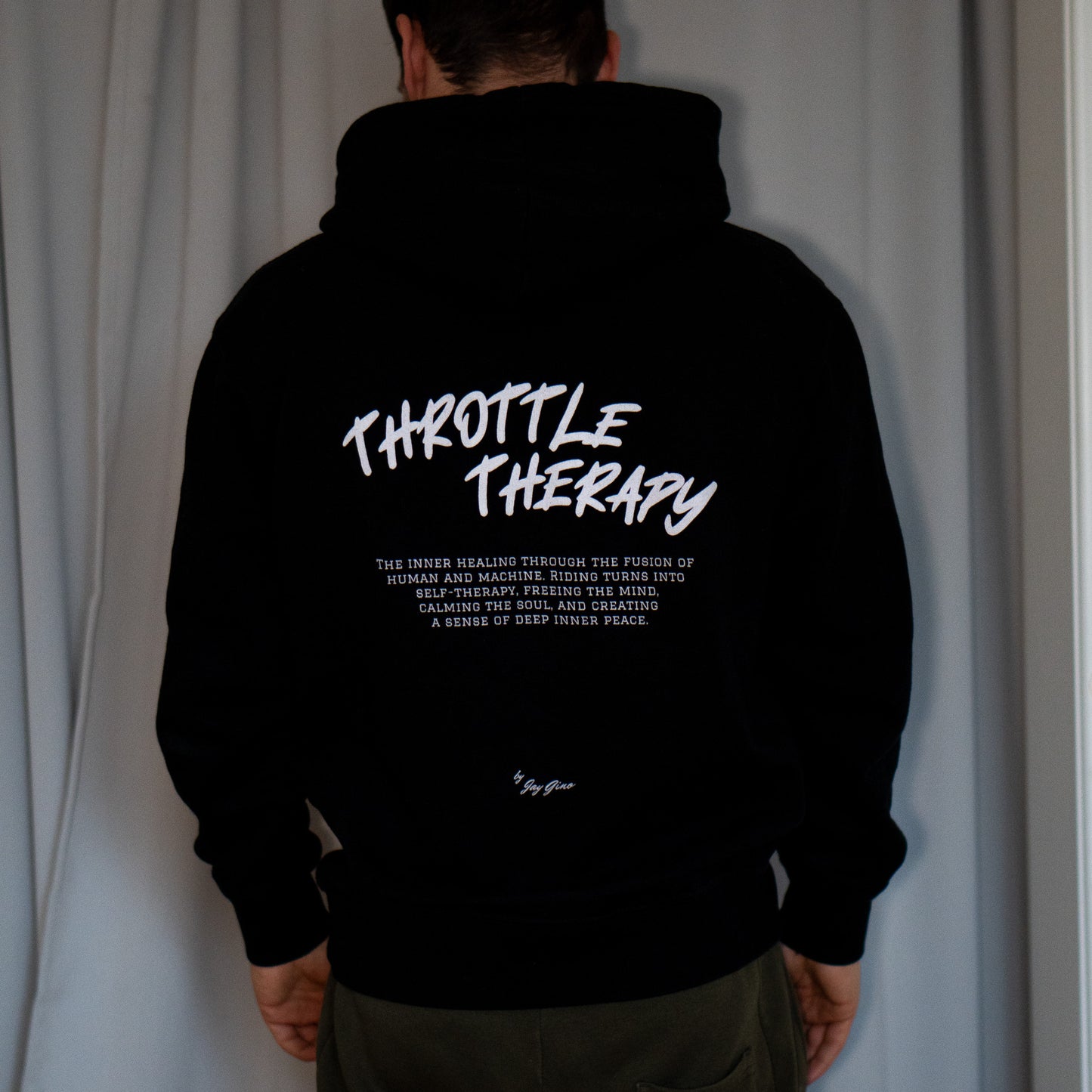 HOODIE V2 black | THROTTLE THERAPY