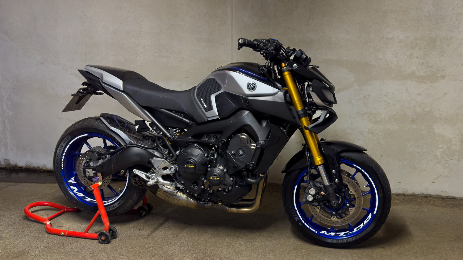 MT09 SP RN43 2017 - 2019 silver