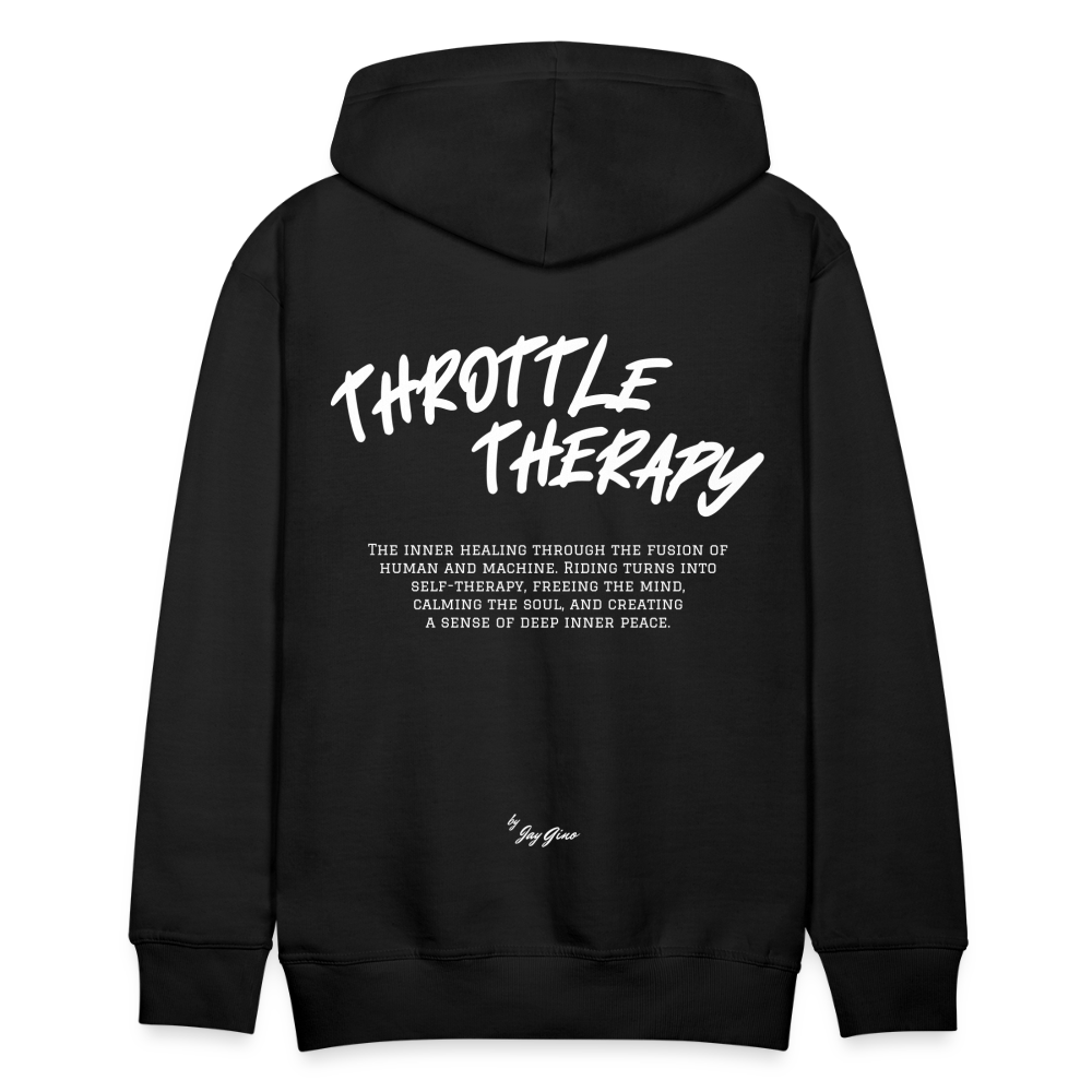 HOODIE V2 black | THROTTLE THERAPY - Schwarz